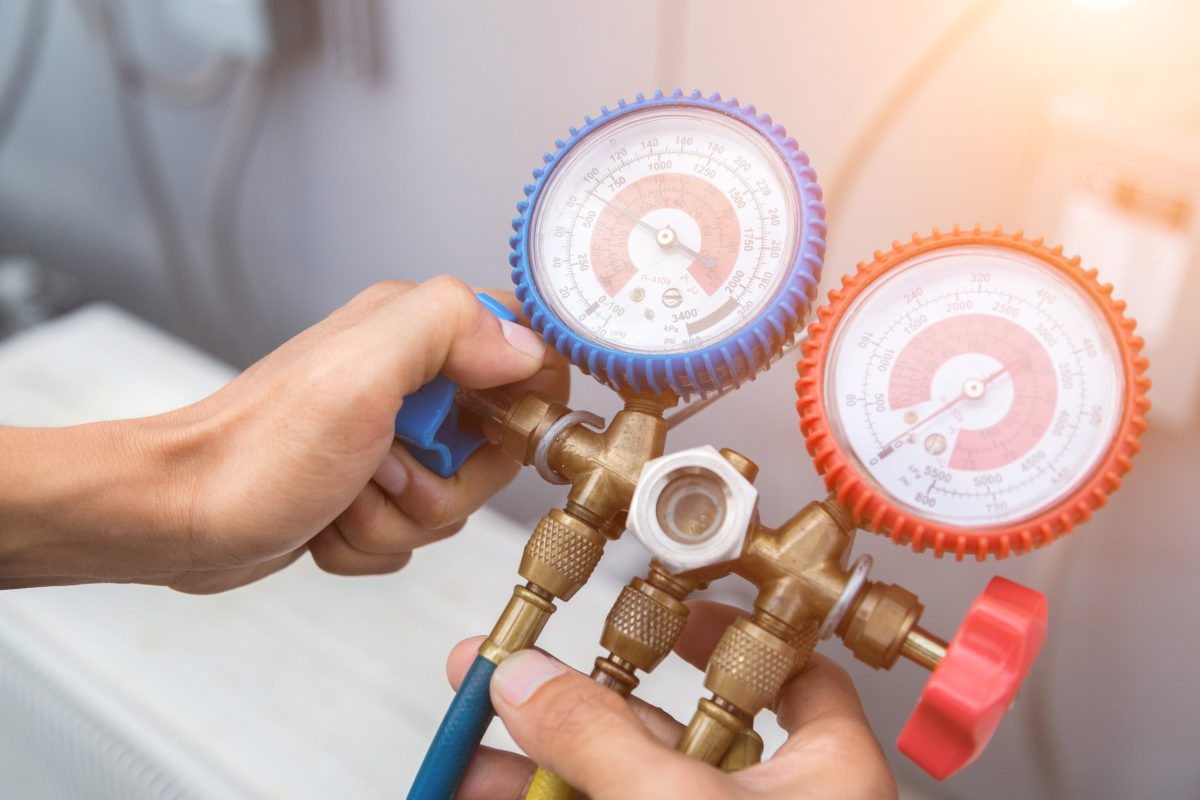 manometers measuring equipment for filling air conditioners